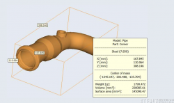 3D-Tool  模型分析工具 可分析材料需求和制造成本、模型比较、模型信息