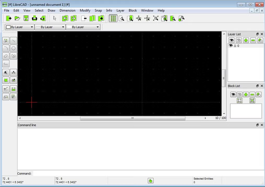 LibreCAD：免費開源的 2D CAD 繪圖軟件