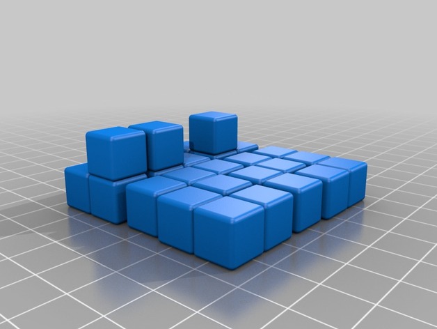 索玛立方块模型