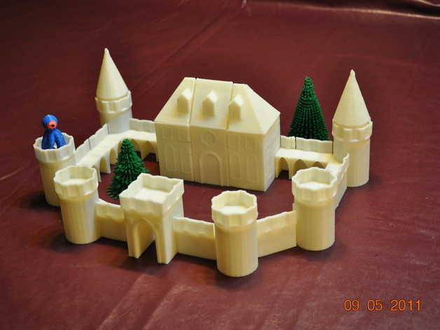 城堡模块玩具