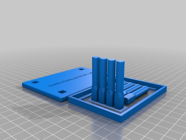 ef3D-printable_coffee_table__coaster___print-plate_-_all_parts_.stl
