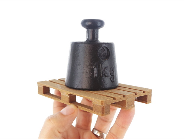 3D打印木质托盘模型