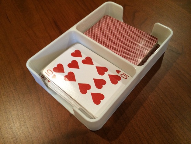 扑克牌收纳盒模型