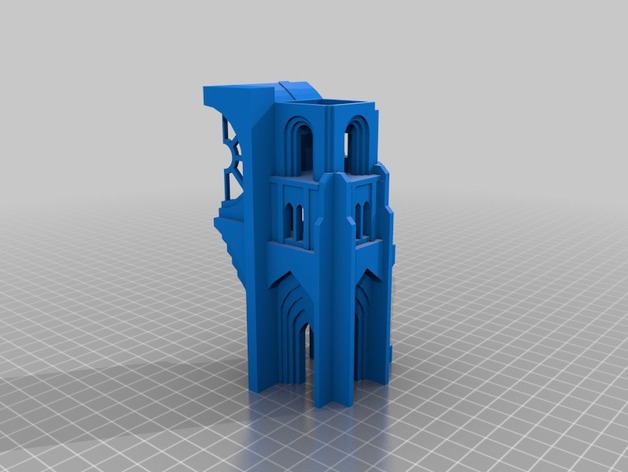 khCathedral_Front_Facad_Rightrepaired.stl