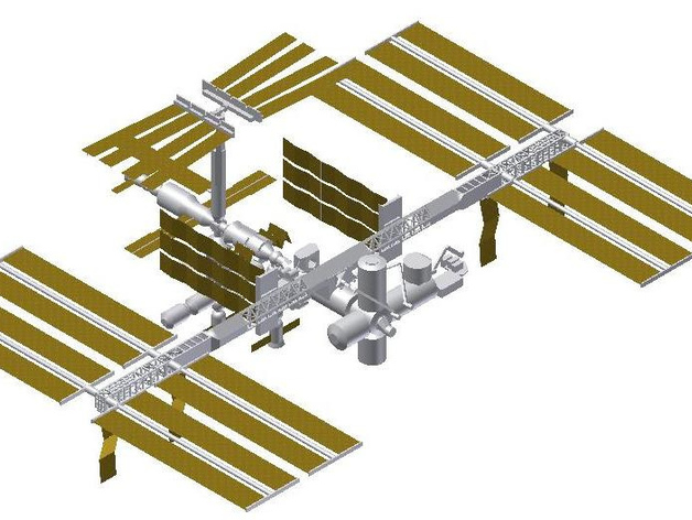 国际空间站模型