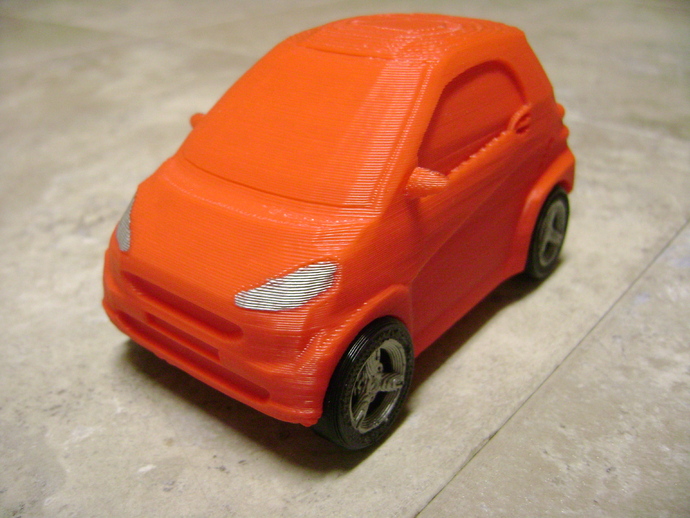 奔驰Smart fortwo汽车模型