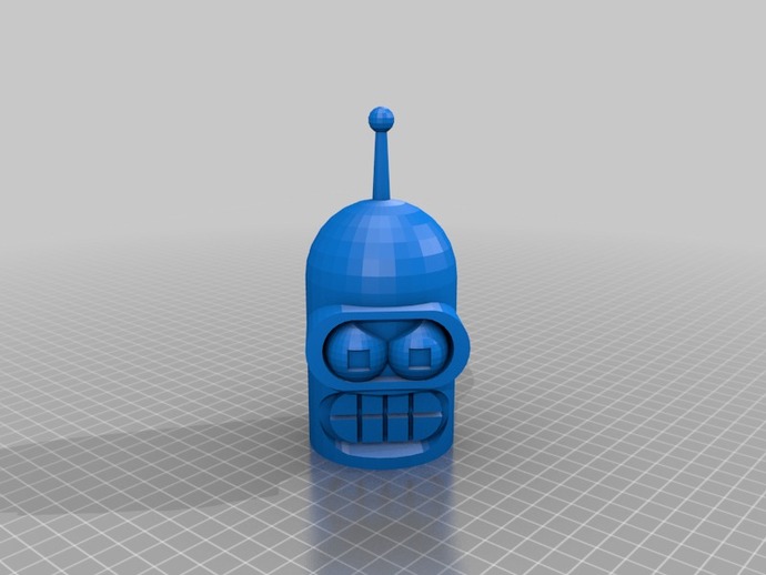 Bender机器人头部