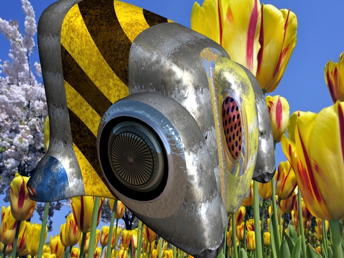 蜜蜂机器人