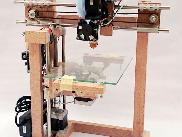 木质repstrap 3D打印机