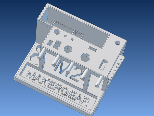 Makergear M2 打印机工具架