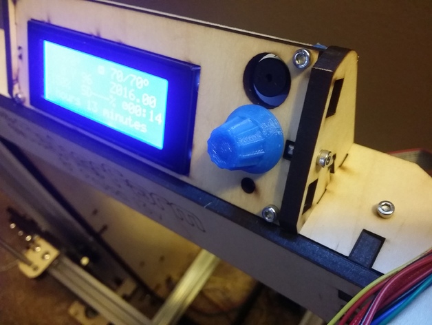 Makerfarm i3打印机控制旋钮