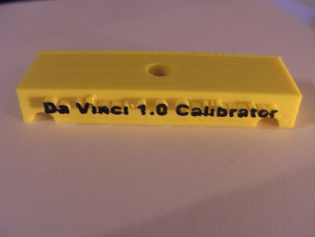 Da Vinci 1.0 打印机校准器