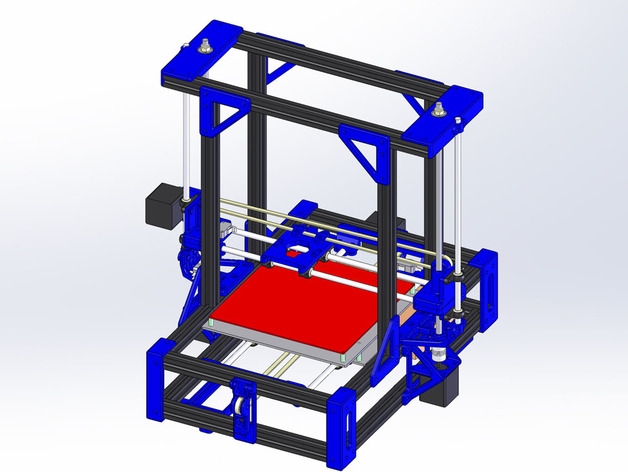 自制的3D打印机