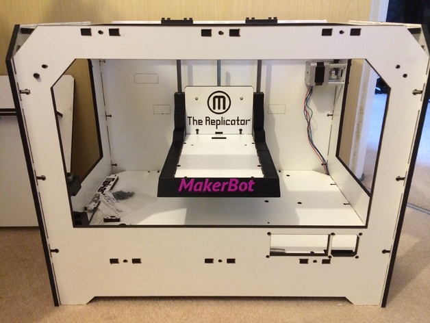 Makerbot Replicator打印机的边框支架