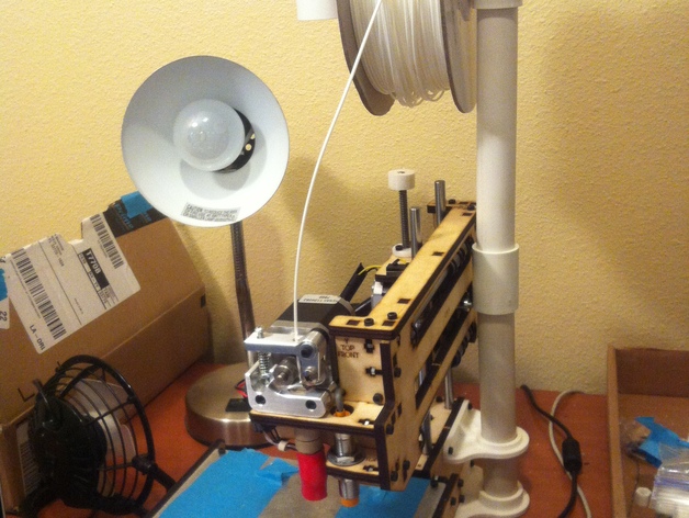 Printrbot Maker 打印机的线轴支架