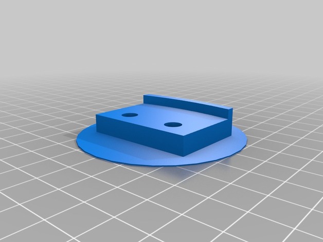 Mini Kossel 打印机打印床安装支撑器