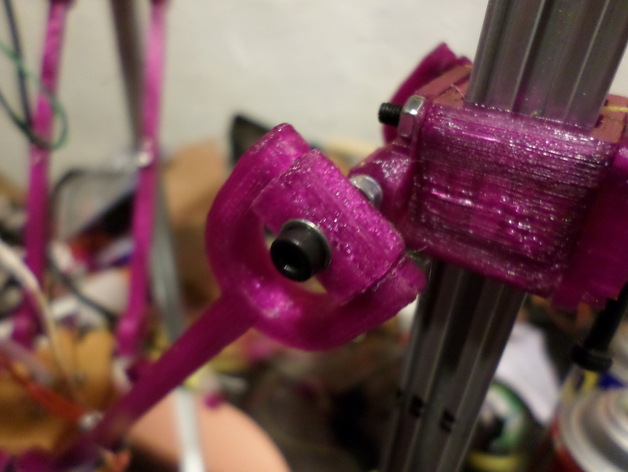 Delta 式3D打印机的螺杆接头