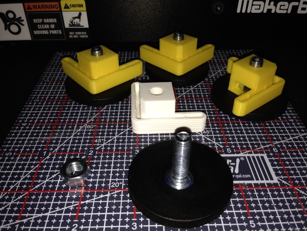 Makerbot Replicator 2/ 2X 打印机的底垫