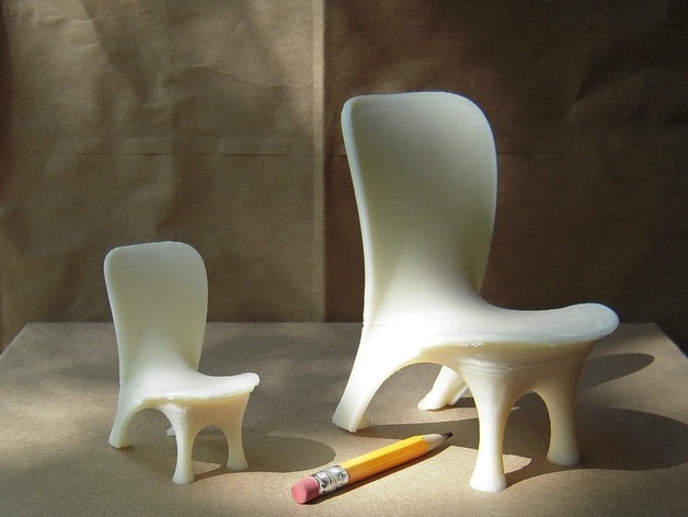 泡泡透明椅模型