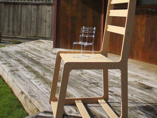 简易椅子模型