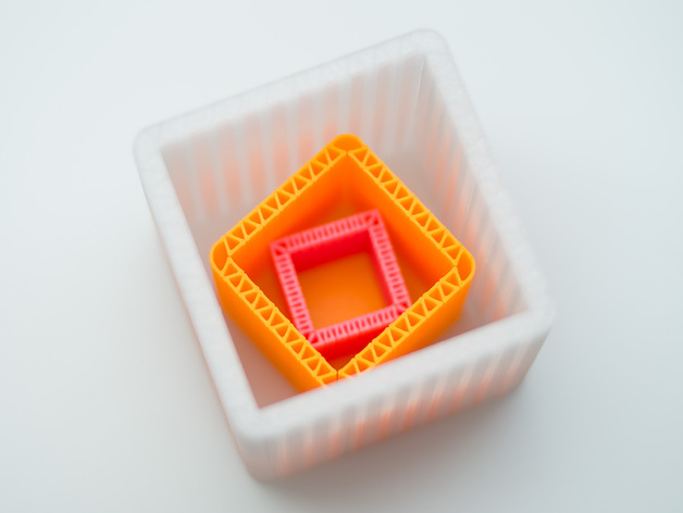 可定制化的瓦楞纸盒模型