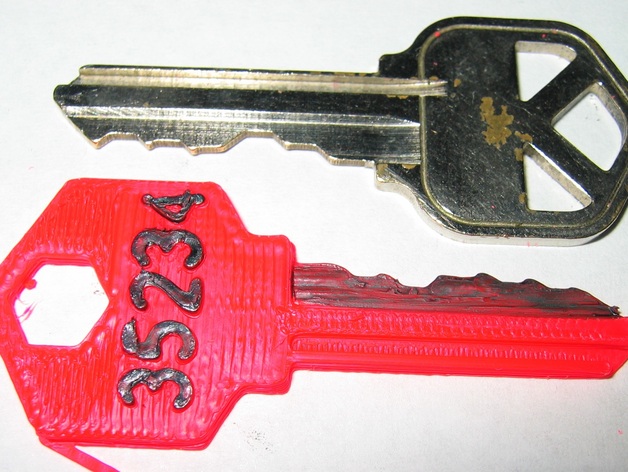 定制化房屋挂锁钥匙模型