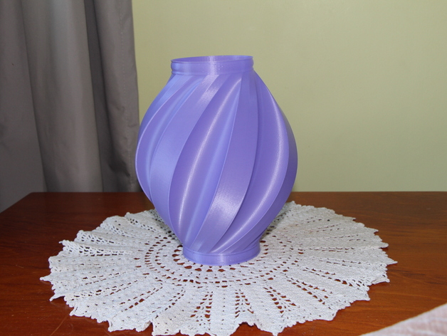 螺旋式花瓶