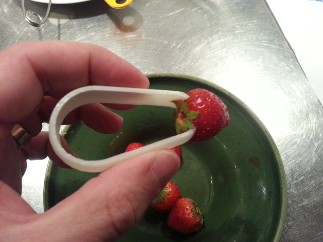 草莓去蒂器