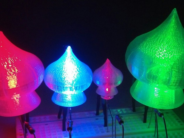 圣巴西尔大教堂穹顶形LED灯灯罩