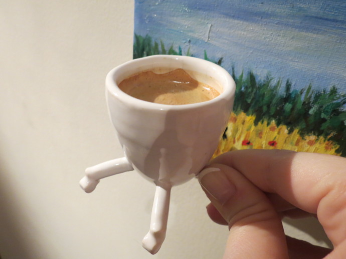办公椅形咖啡杯