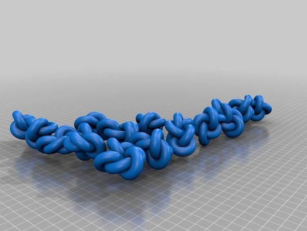 huprime_knots_up_to_7_crossings_thick.stl