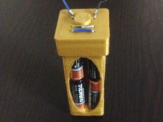AA电池盒