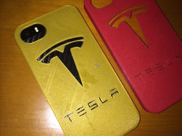 特斯拉汽车标志iPhone5/5s手机外壳