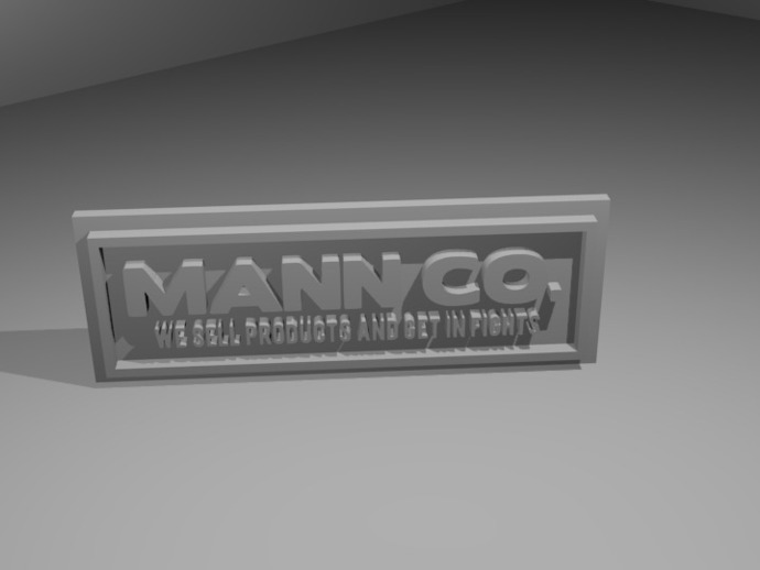 Mann Co. 标志板