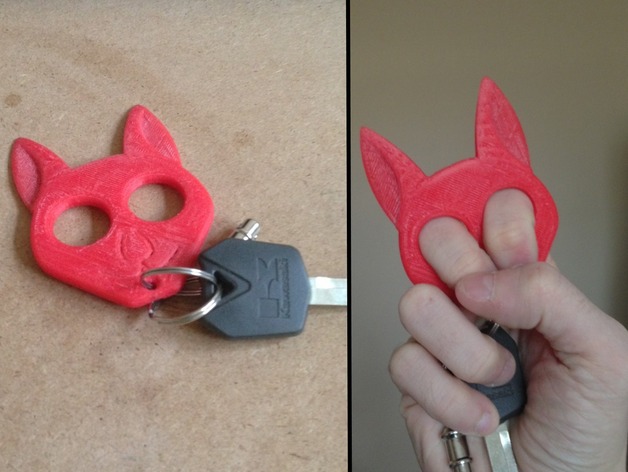 猫形钥匙扣