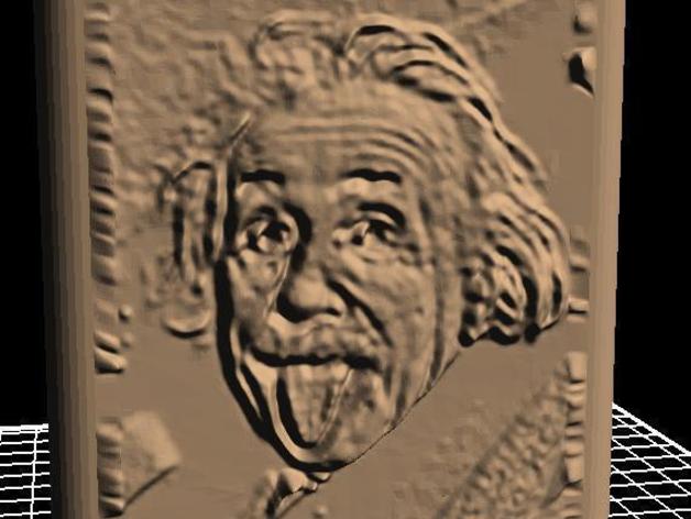 爱因斯坦头像面板