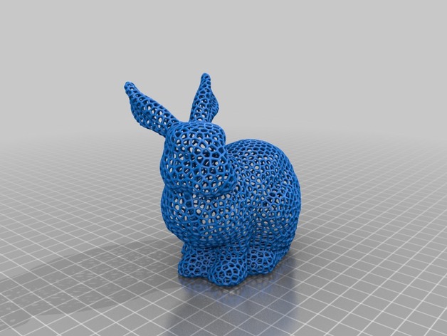 cfStanford_Bunny_-_Voronoi_pattern_by_Virtox.stl