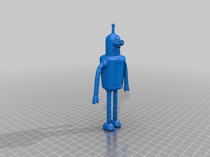 Bender Bendie机器人制作模具