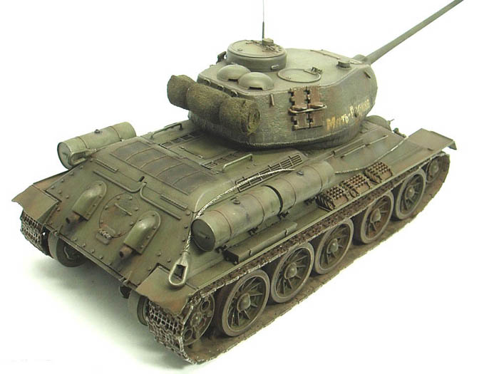 T-34坦克模型-二战坦克-曾经的陆战之王