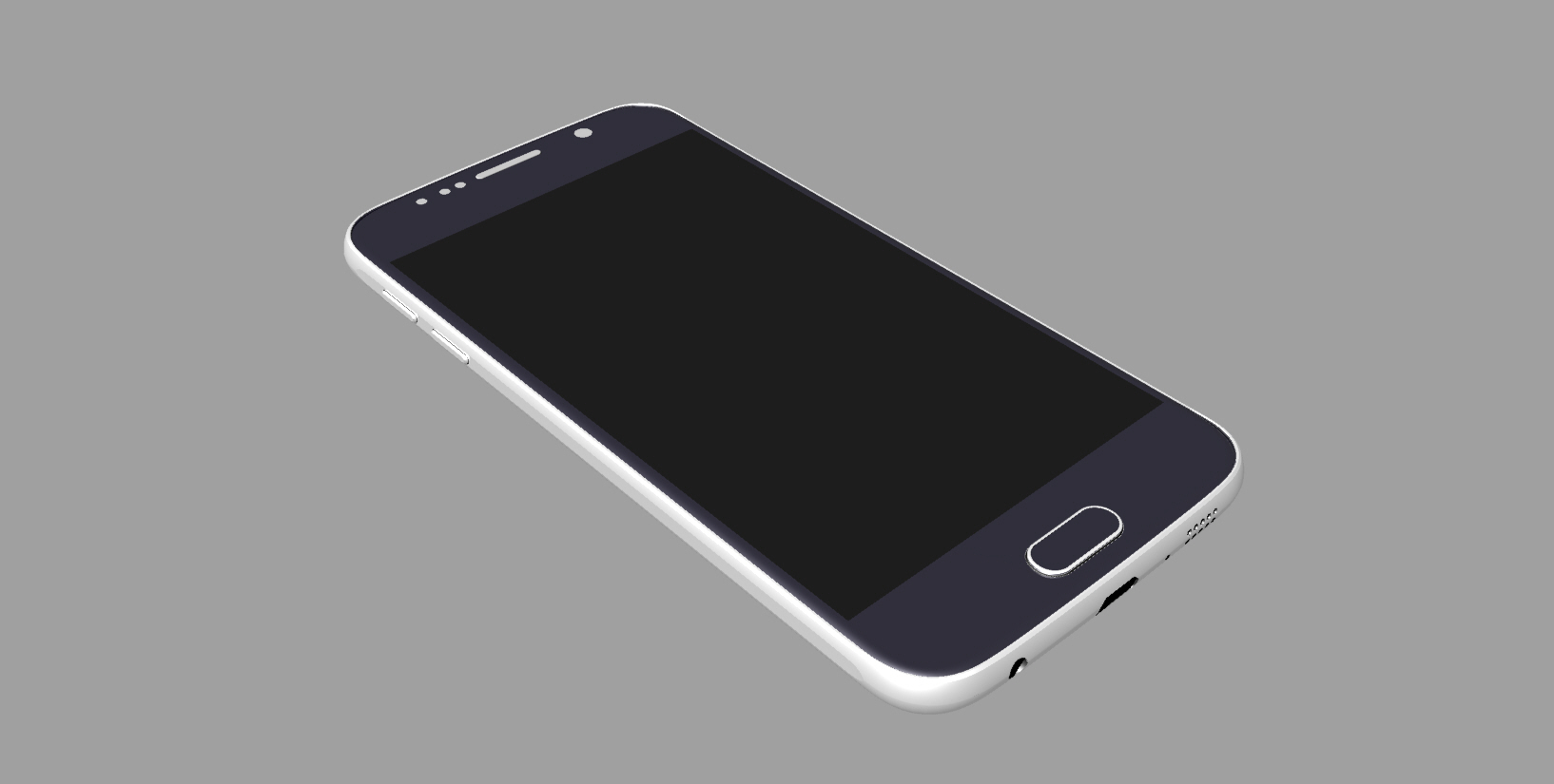 三星GALAXY S6 手机模型 抄数