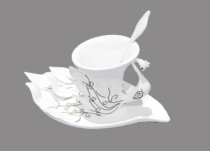 孔雀茶杯
