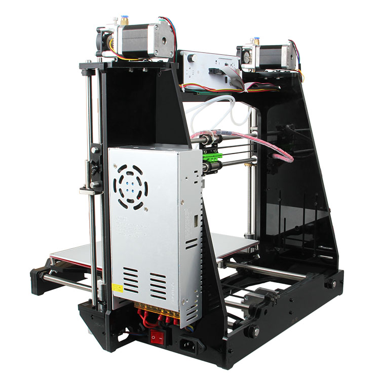 捷泰3D打印机整机套件亚克力整机M201 prusa I3 两进一出混色打印