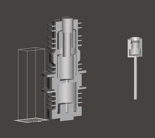 六氟化硫断路器教学模型