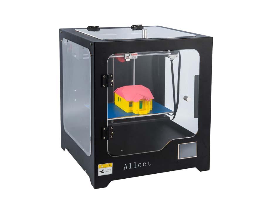 Allcct印客 多彩触屏 断电续打 大尺寸3D打印机