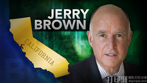 美国加州通过新法案：3D打印枪支需注册 弥补3D打印安全漏洞.jpg