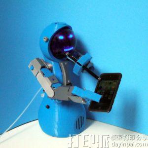 3D打印机器人带人造肌肉 方便帮助残障人士.jpg