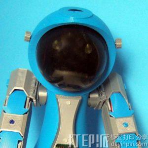 3D打印机器人带人造肌肉 方便帮助残障人士.jpg