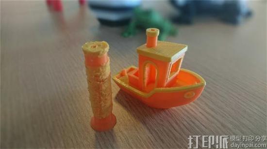 荷兰公司Printr将擦拭塔植入切片软件 解决双色3D打印易混色的问题.jpg