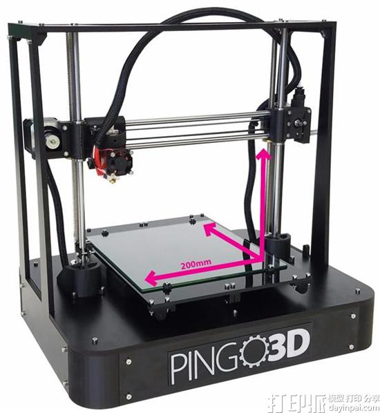 美国初创公司Pingo3D推出高性能桌面3D打印机 售价399美元.jpg