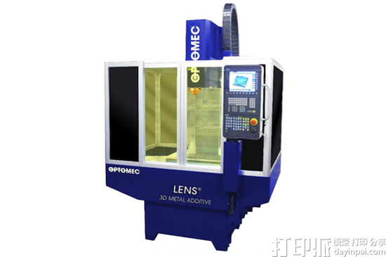 Optomec推出LENS机床系列金属3D打印系统 可集成到机床平台上.png